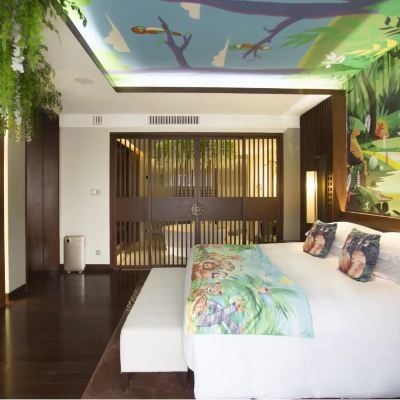 森林主題親子家庭套房 西安臨潼悅椿溫泉飯店優惠