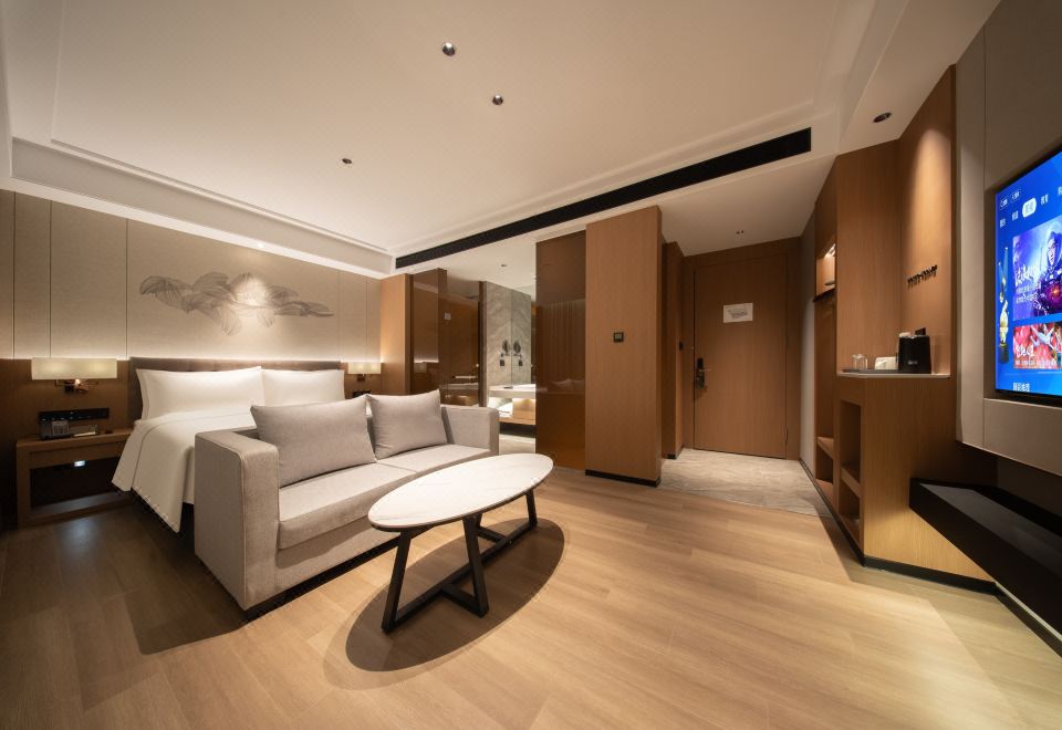 高級大床房（新風系統+零圧床墊+雅韻茶具）