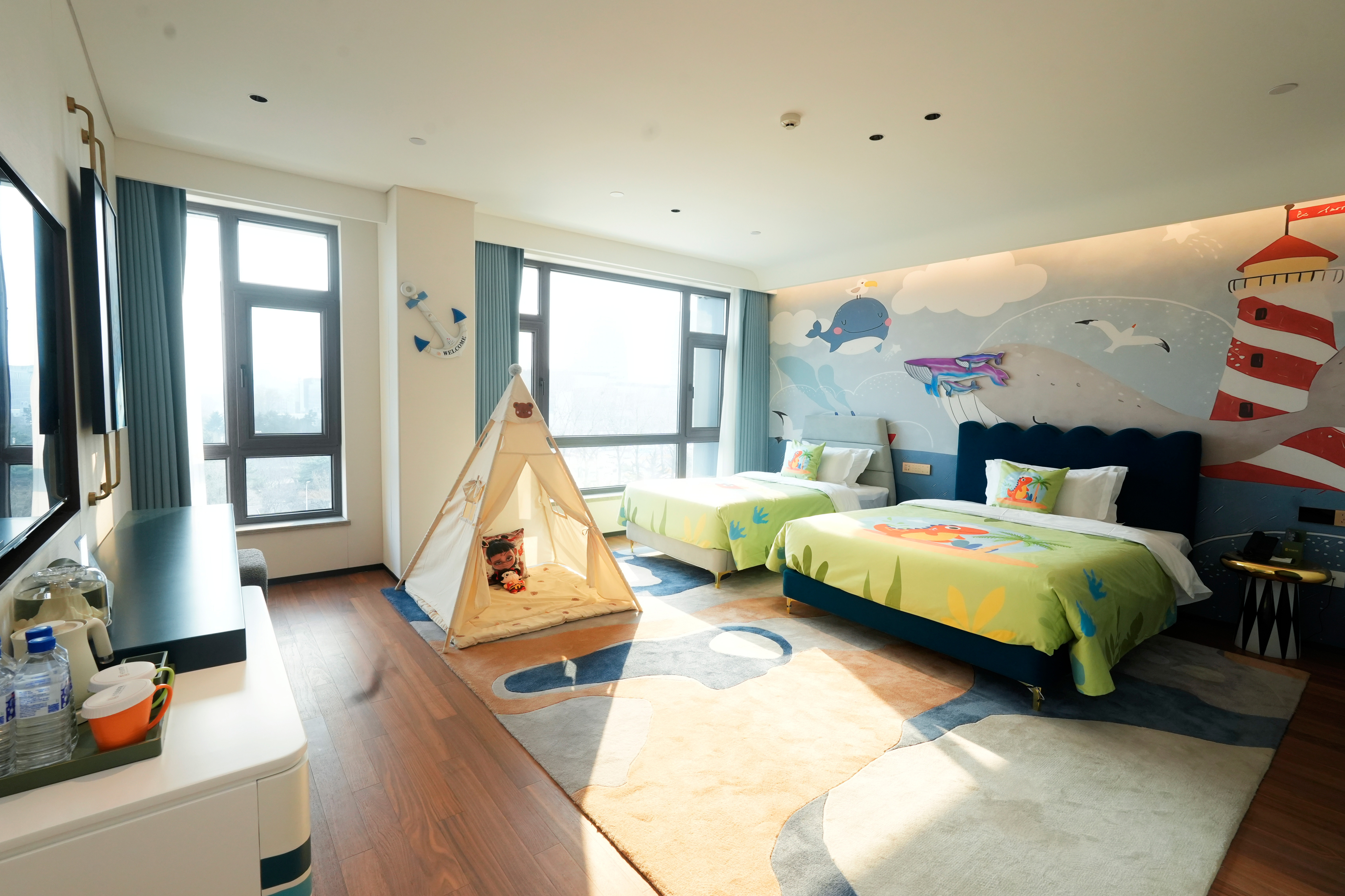 海洋主題親子房
