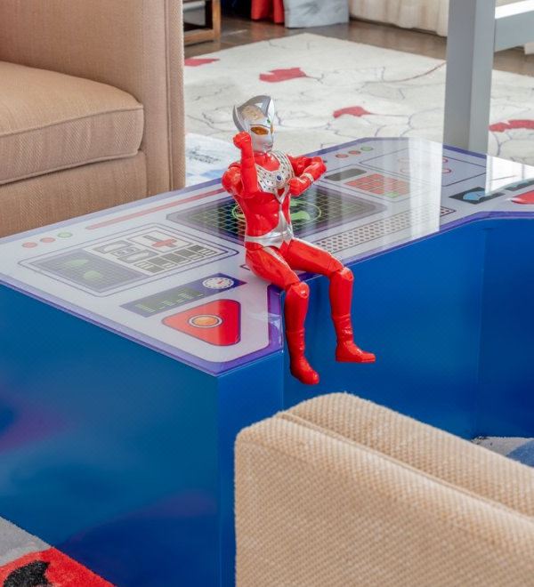 SeaView Garden Hotel QingdaoClassic Ultraman Theme Sea-view Two-Bedroom Suite (Two Double Beds + Two War Chariot Beds)