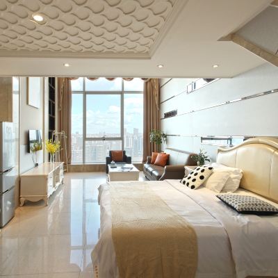 Loft複式·家庭三床6人套房（烘乾洗衣機+徠芬吹風機） 巴頓國際公寓（廣州北京路金潤鉑宮店）優惠