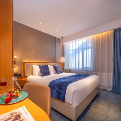 Comfort Room (Double Bed) (Humidifier + Luxury Bed Mattress + Smart Toilet) 哈爾濱中央大街君逸酒店優惠