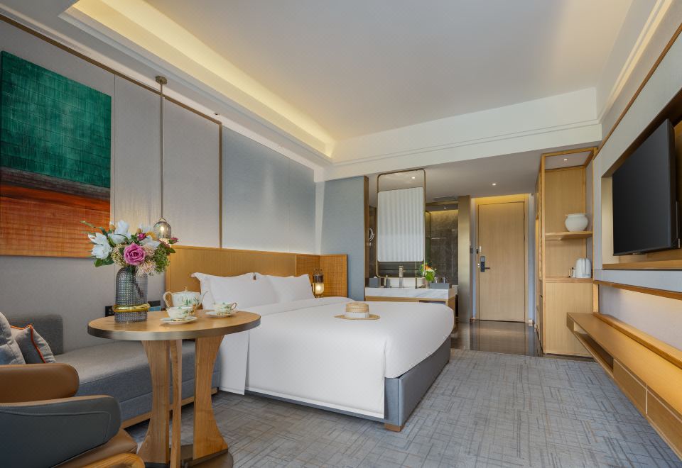 Shixi Landscape HotelGuestroom - River-View (Double Bed) (Bathtub, Balcony)