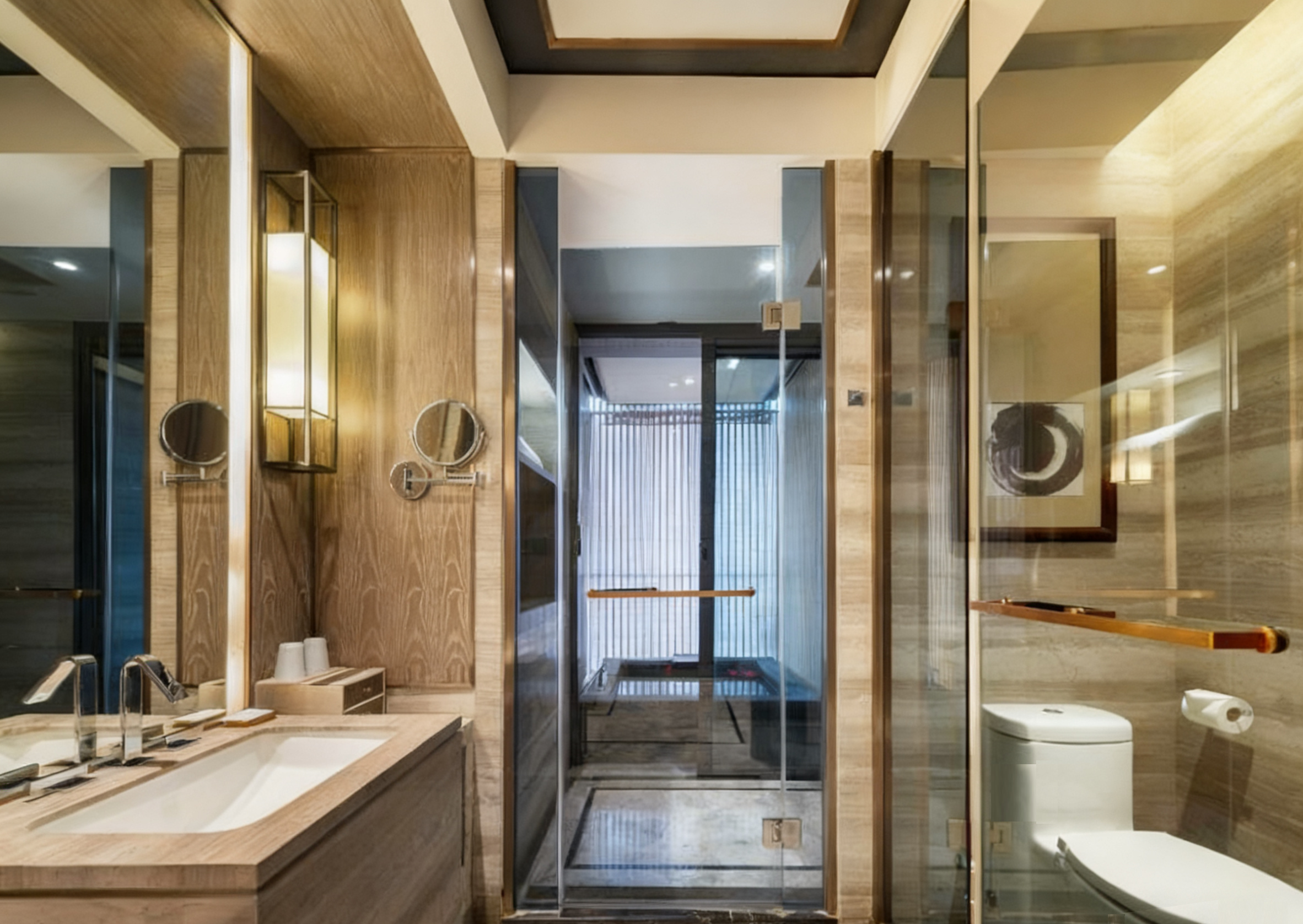 园景汤屋丨大床房