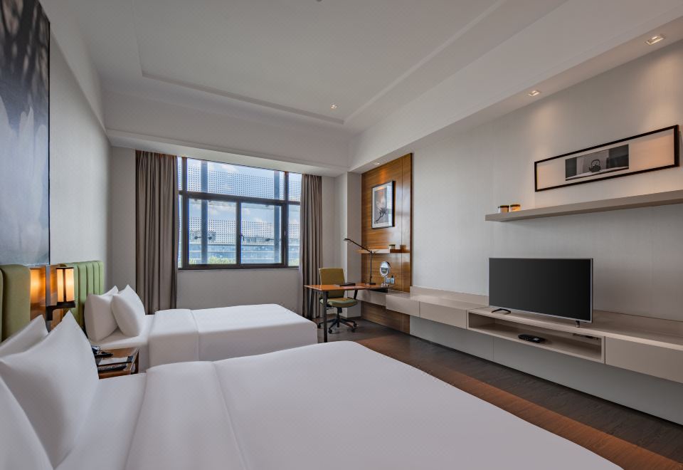 The Mulian Hotel of Hangzhou Future Sci-Tech CityFamily-friendly 2-bed Room