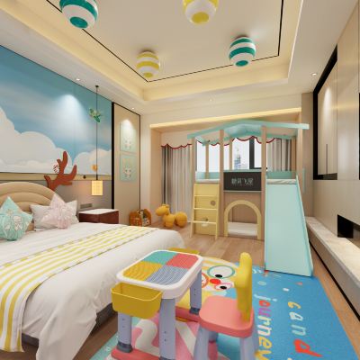 糖果飛屋主題上下鋪滑梯房 上海寶華喜來登酒店優惠