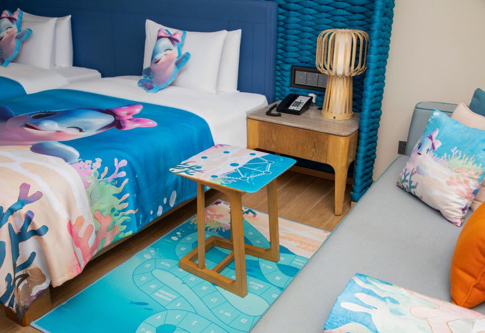 海豚靈寶兒雙床房