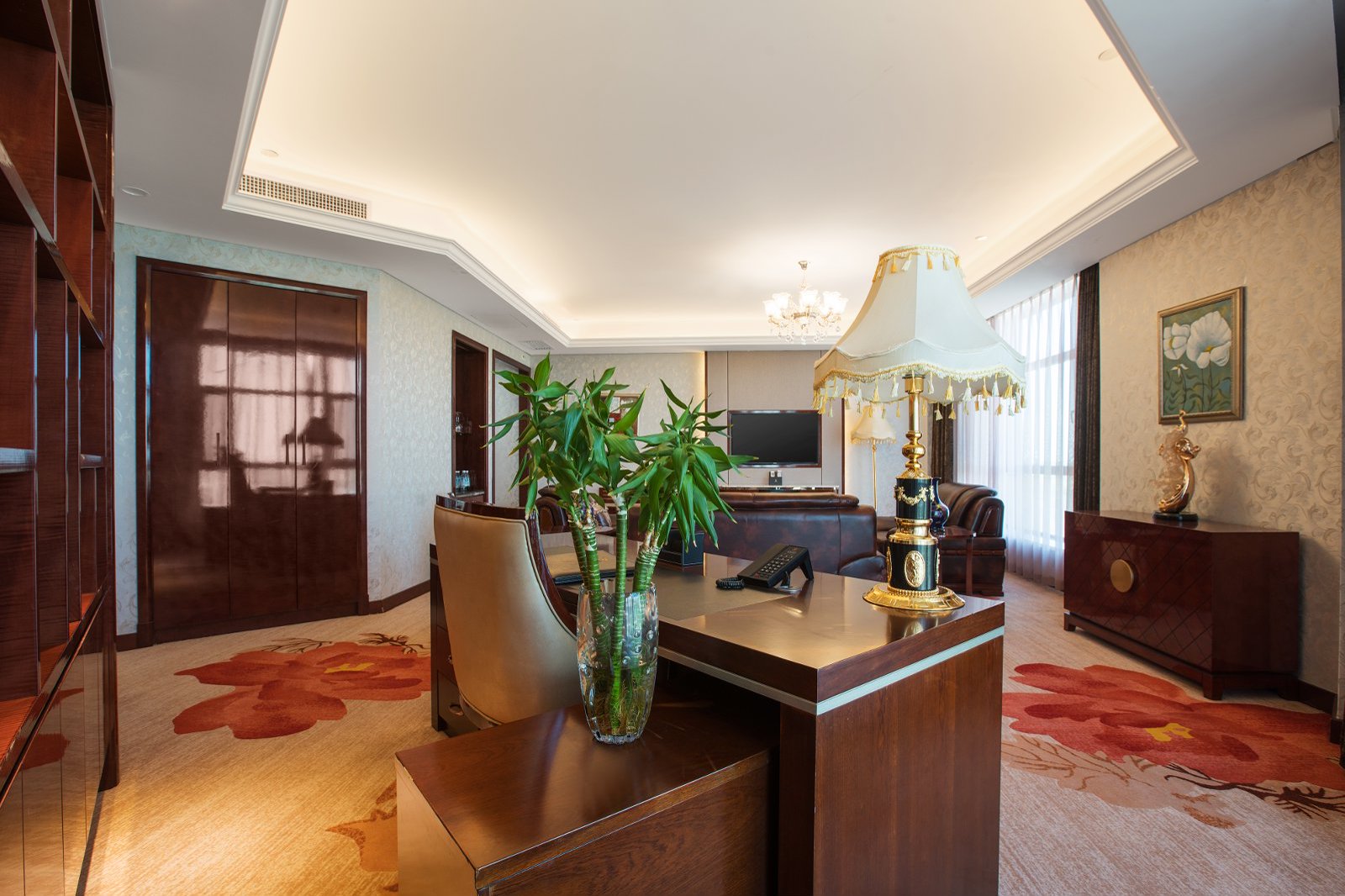 CEO行政套房︱临园风景+舒适睡眠