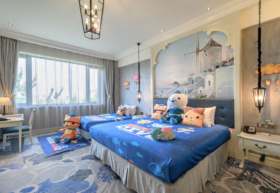 海底小縱隊主題親子房