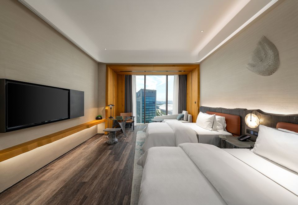 行政城景双床房