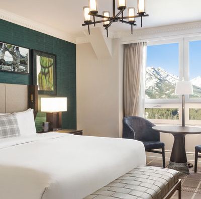 Deluxe King-350Sf, 33Sm, Spacious Guest Room Fairmont Banff Springs Promo Code
