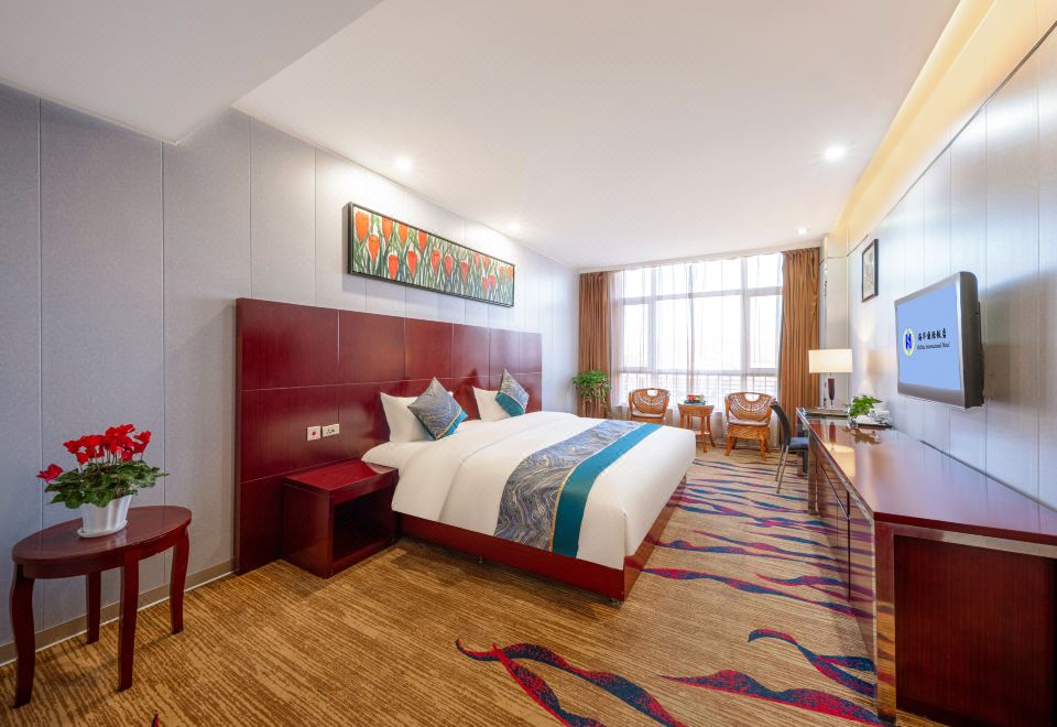 大床房（慕思乳胶床垫+智能静音加湿器+中央空调）