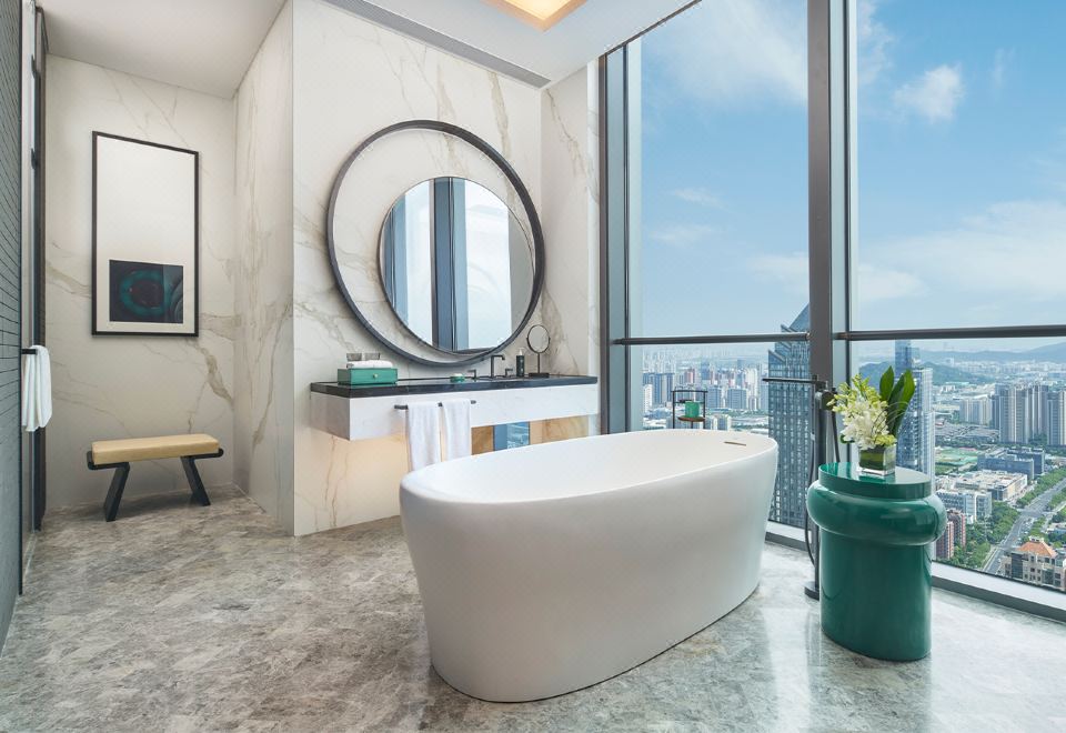 單臥大床高樓層全景套房