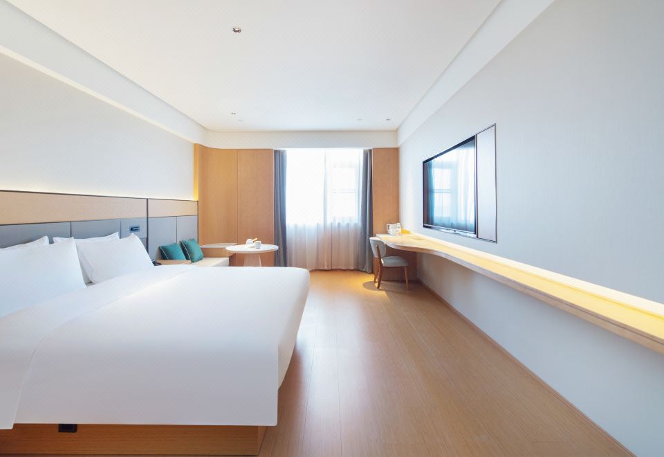 商務大床房【都市謐境·東方雅韻· 零壓床品】