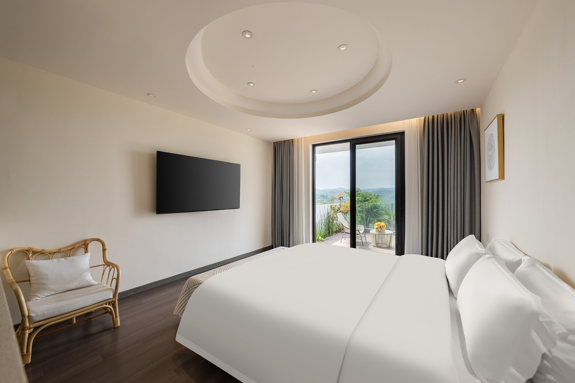 柒栖·十九山露台大床房