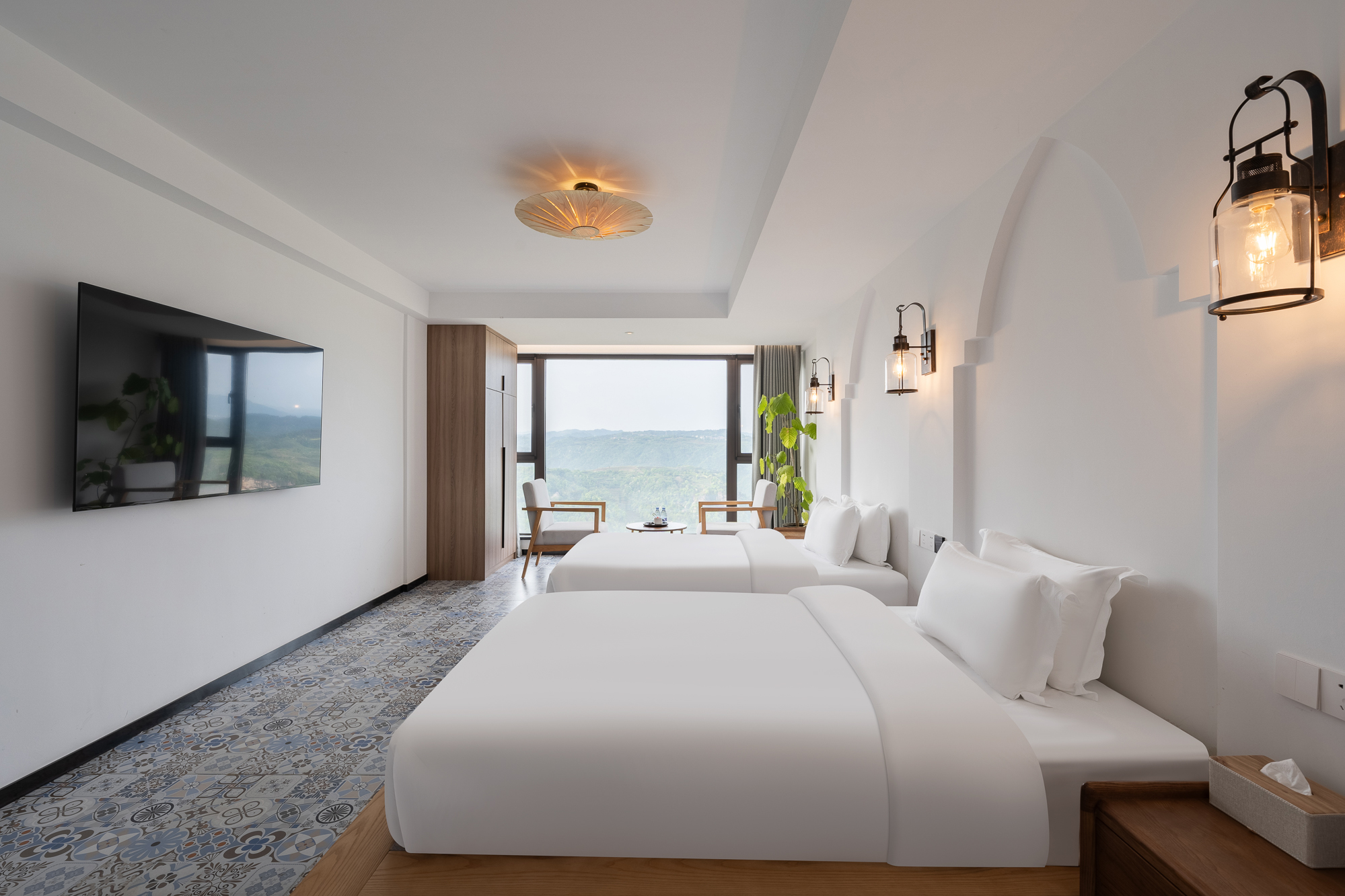 摩洛哥风·山景双床房