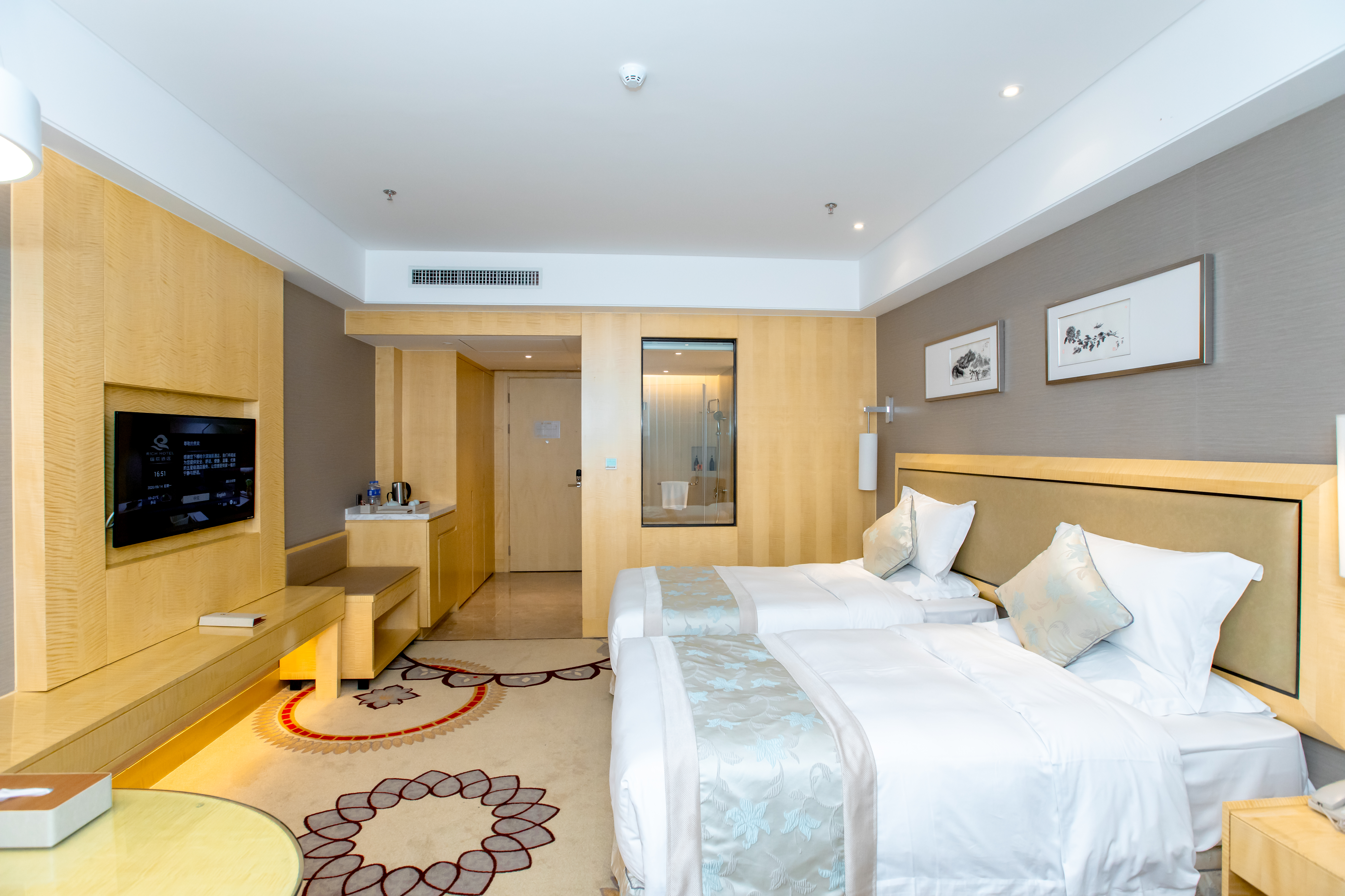 静奢·甜睡双床房（休闲沙发+办公桌）