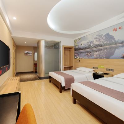 雲靜雙床房 如家派·柏雲（桂林火車站萬象城店）優惠
