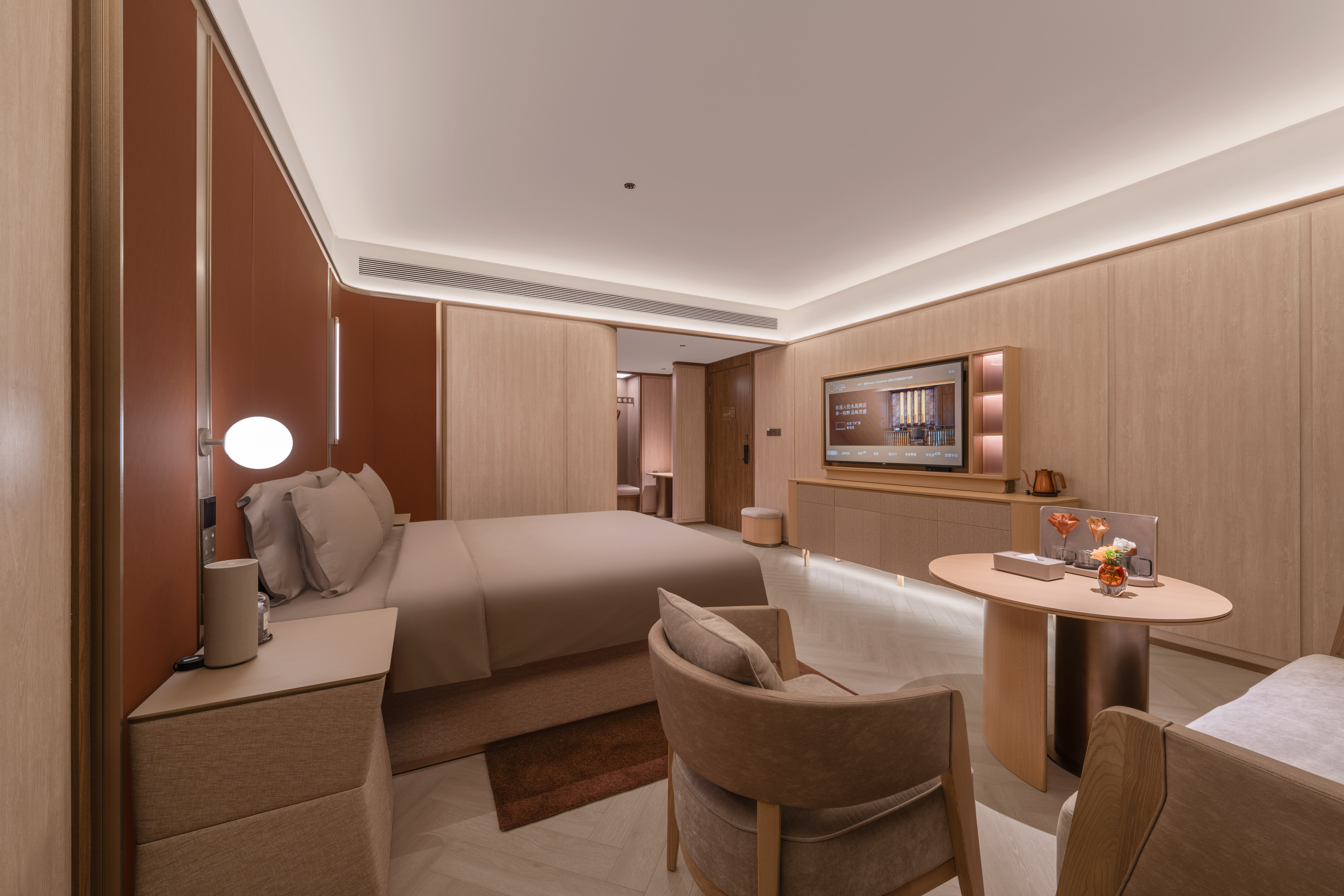 丝涟深睡大床房（丝涟床品+徕芬吹风机+Mini吧+音箱）