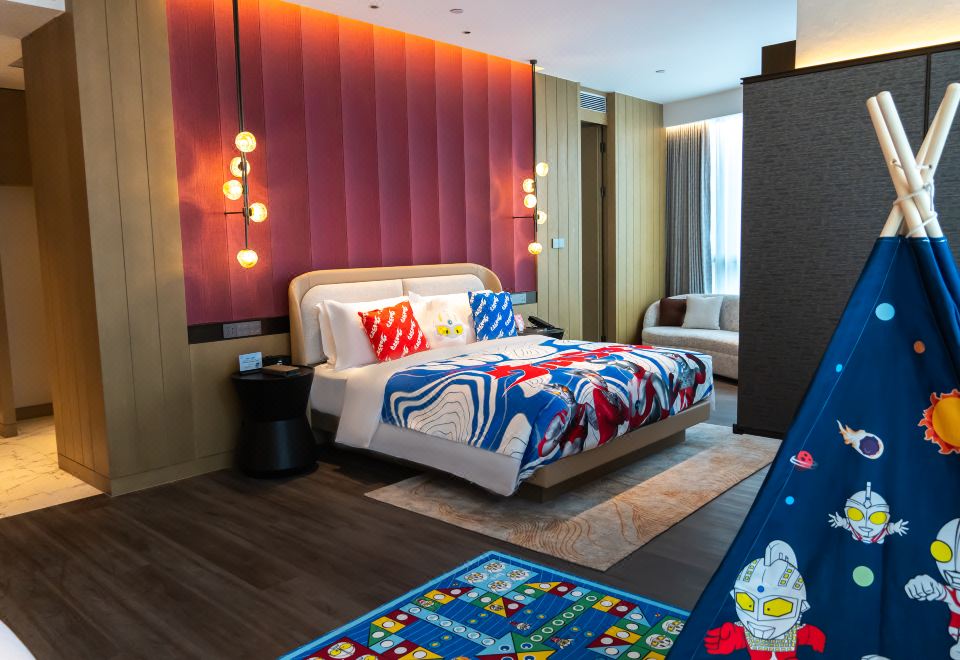 奥特曼主题家庭房