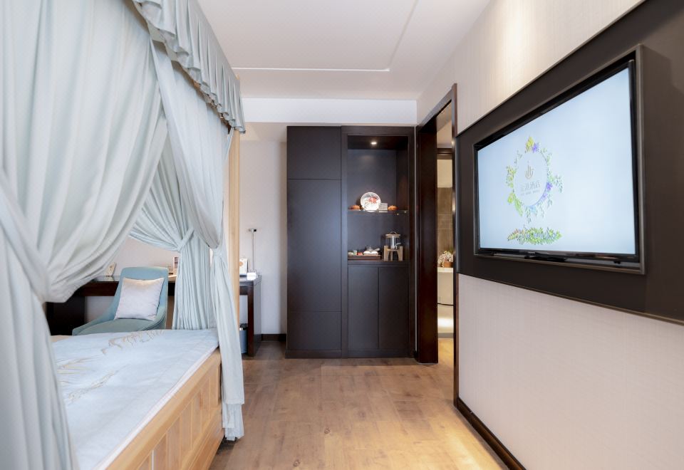 欸乃山水花園古琴主題房（冰箱+古琴+詩意空間）