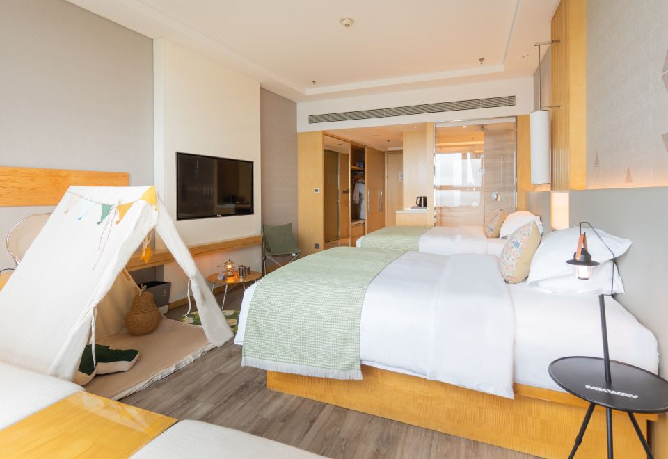 露营主题双床房