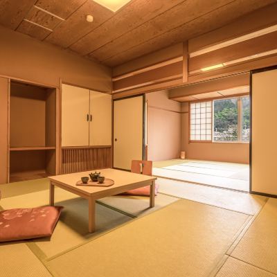 【禁煙】スタンダード和室2間 内風呂なし(眺望なし) 湯快リゾート 山中温泉 花・彩朝楽〈女性専用旅館〉 クーポン