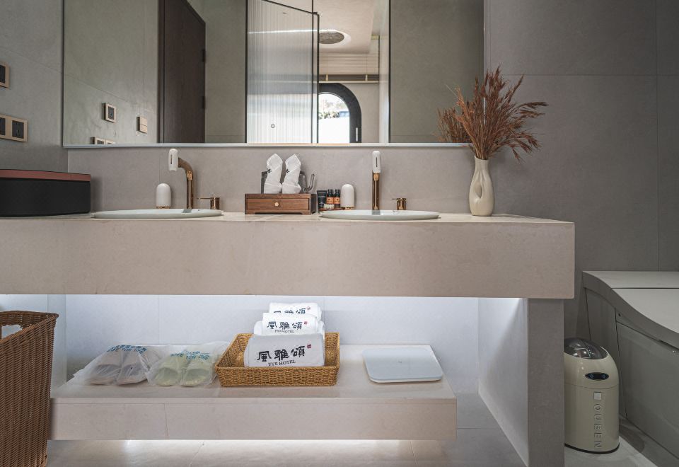 淇奧｜花園庭院特大床房「馬歇爾音響+戴森吹風機」