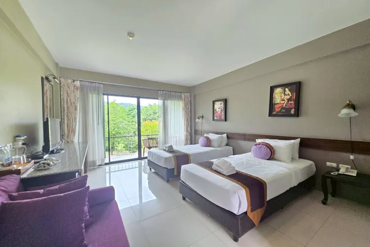 ห้องดีลักซ์สวีทเตียงแฝด