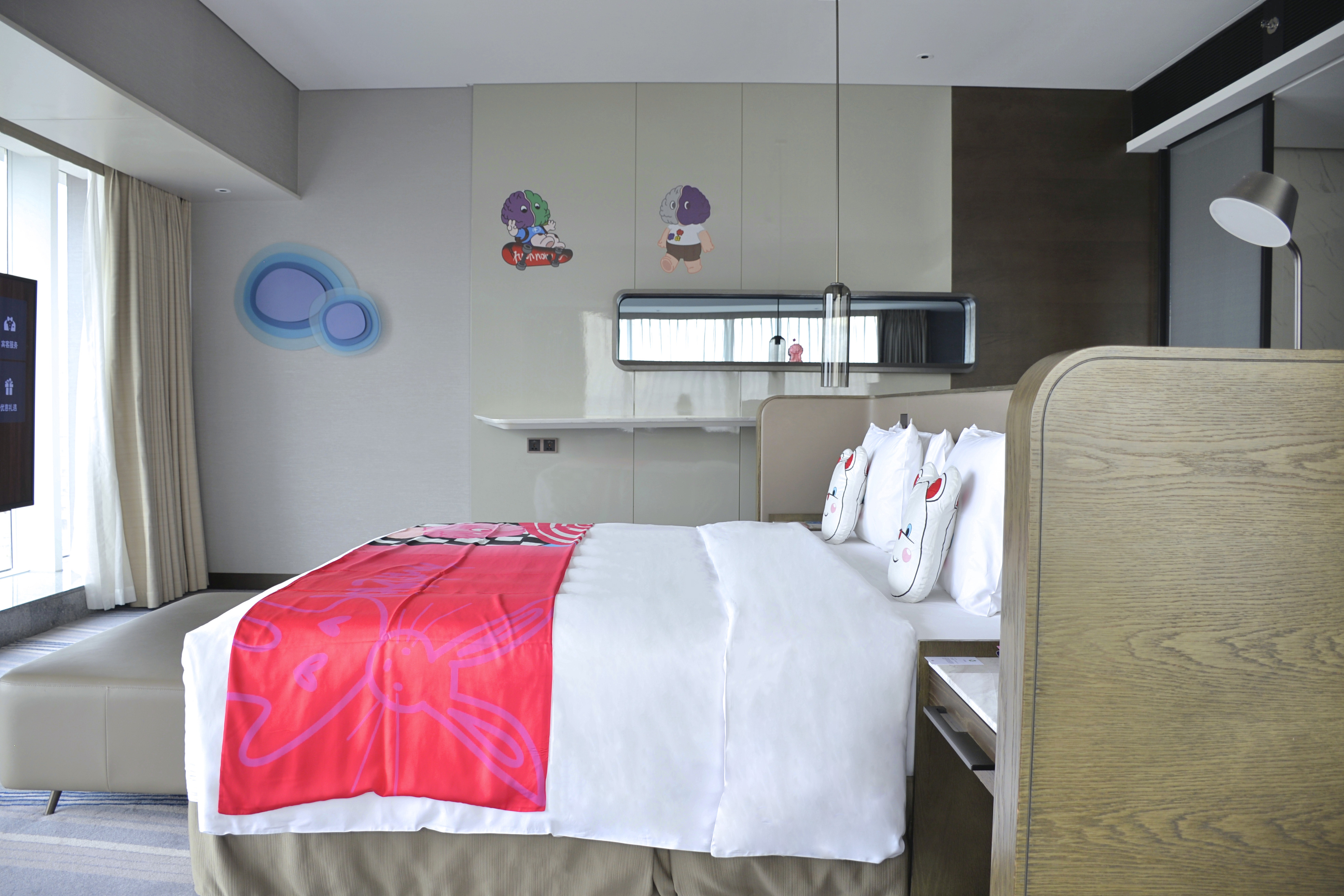 潮流艺术主题精致套房