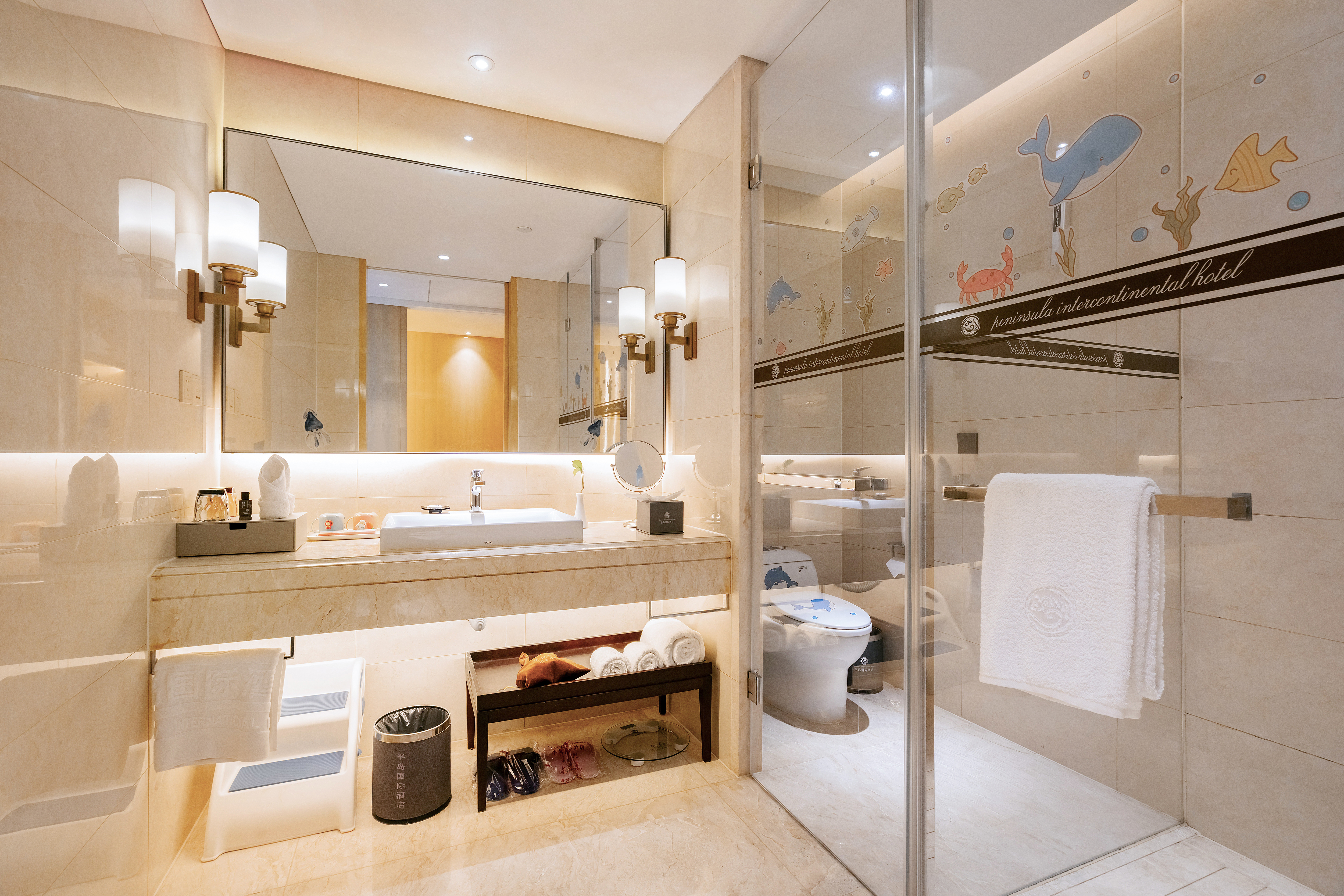 Peninsula International HotelOcean Themed Family Friendly Room