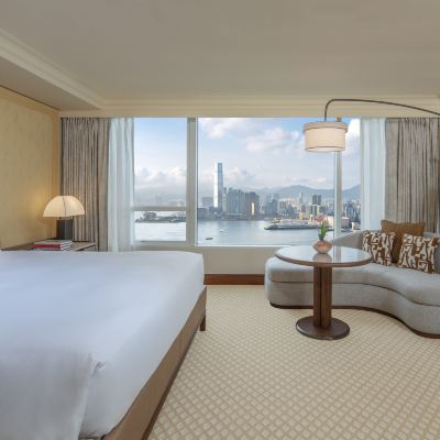 [全新]尊貴海景行政特大床房 香港港麗酒店優惠