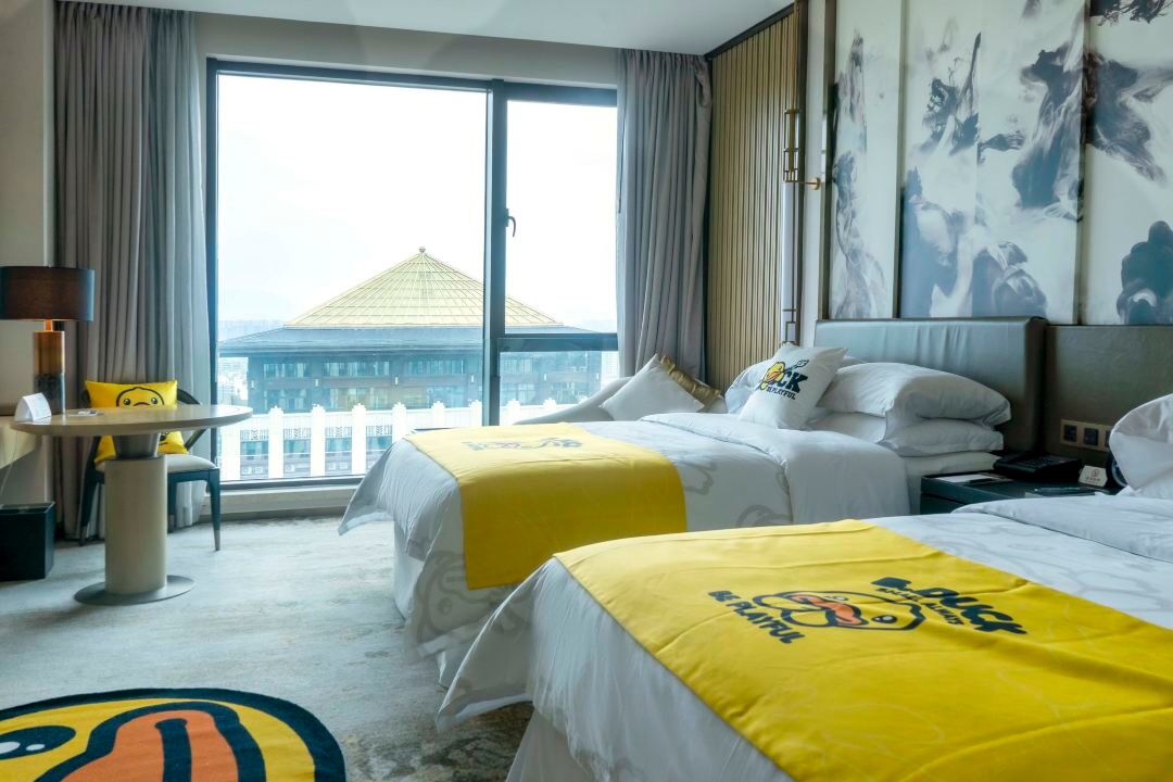 B.duck小黄鸭双床房