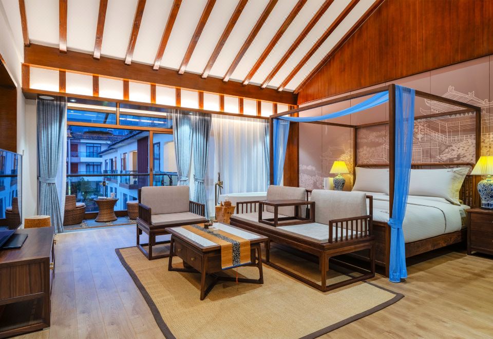 复古风景观大床套房