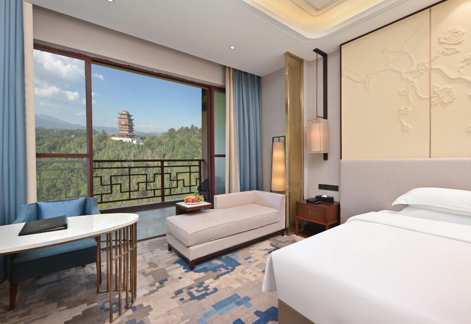 HezhouYuanboyuanHotSpringResortGuestroom (Double Bed)