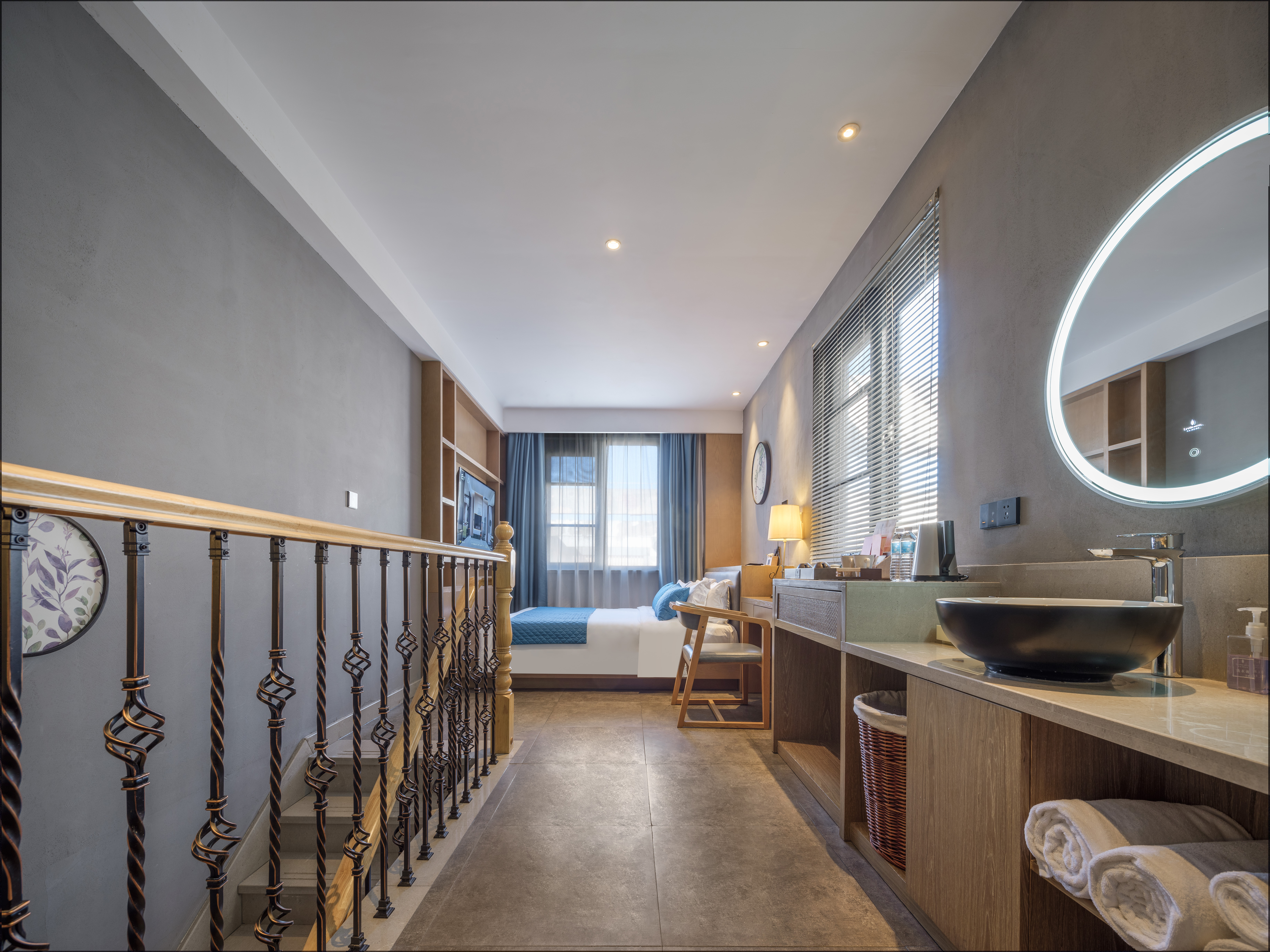 Loft花园套房（露台花园+休闲棋牌）