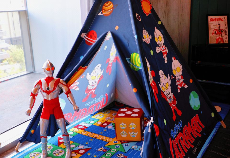 经典奥特曼亲子主题双床房