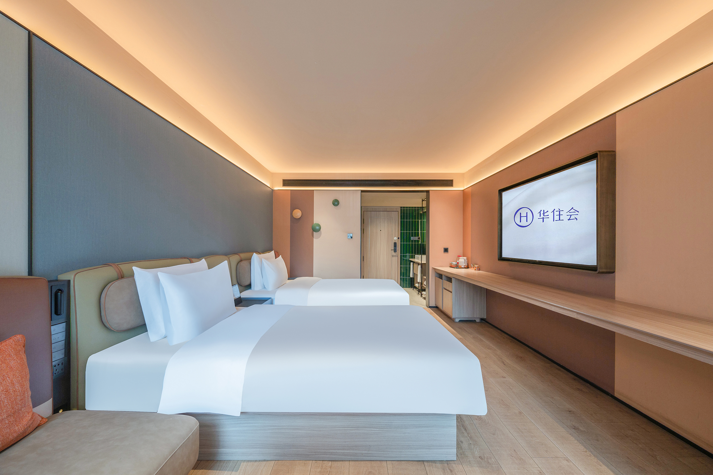 豪华双床房（65寸投屏电视+全屋智能客控）
