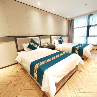 標準雙床房 廣州壹街叄號·海員賓館（江南西昌崗地鐵站店）優惠