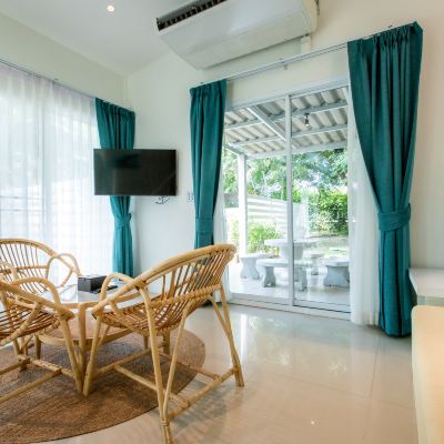 แกรนด์พรีเมียร์พูลวิลล่าสองห้องนอน รหัสโปรโมชั่น โรงแรมบางแสนเฮอริเทจ