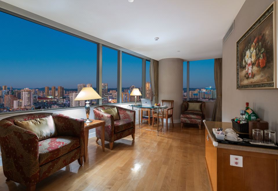 觀景親子套房「親子布置+大小床可住三人+小童洗漱用品」