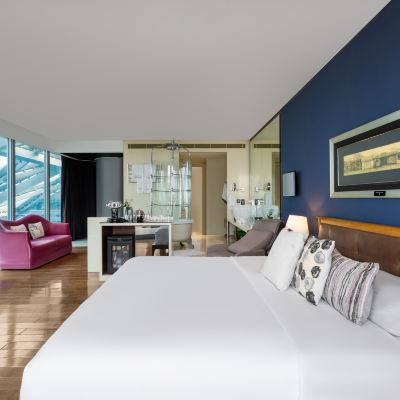 高級露台豪華大床房 北京怡亨酒店優惠