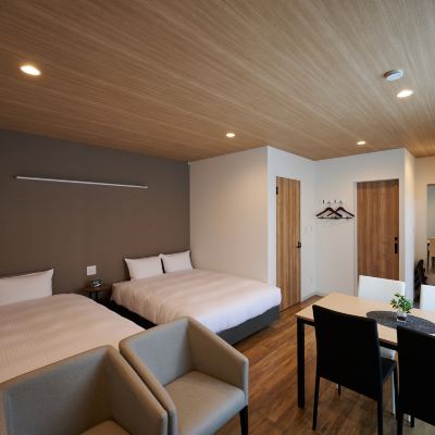 デラックスツインルーム、禁煙（23時以降はチェックイン不可） HOTEL R9 The Yard 八代 クーポン