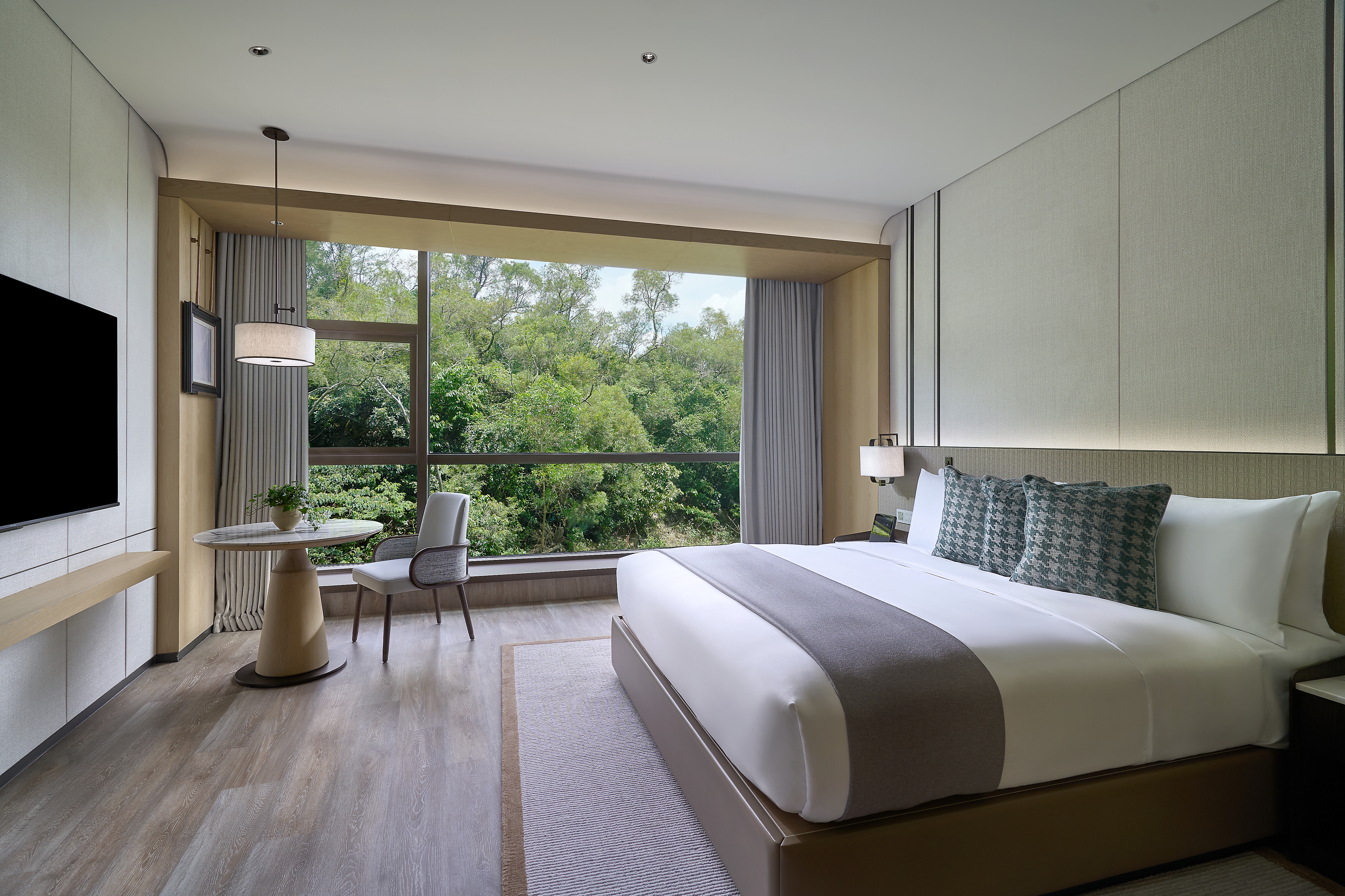 景山望翠大床房（舒阔山景+智享逸居）