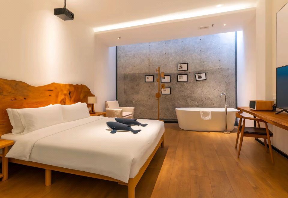 木寄投影豪華大床房（奢華影音帶會員）