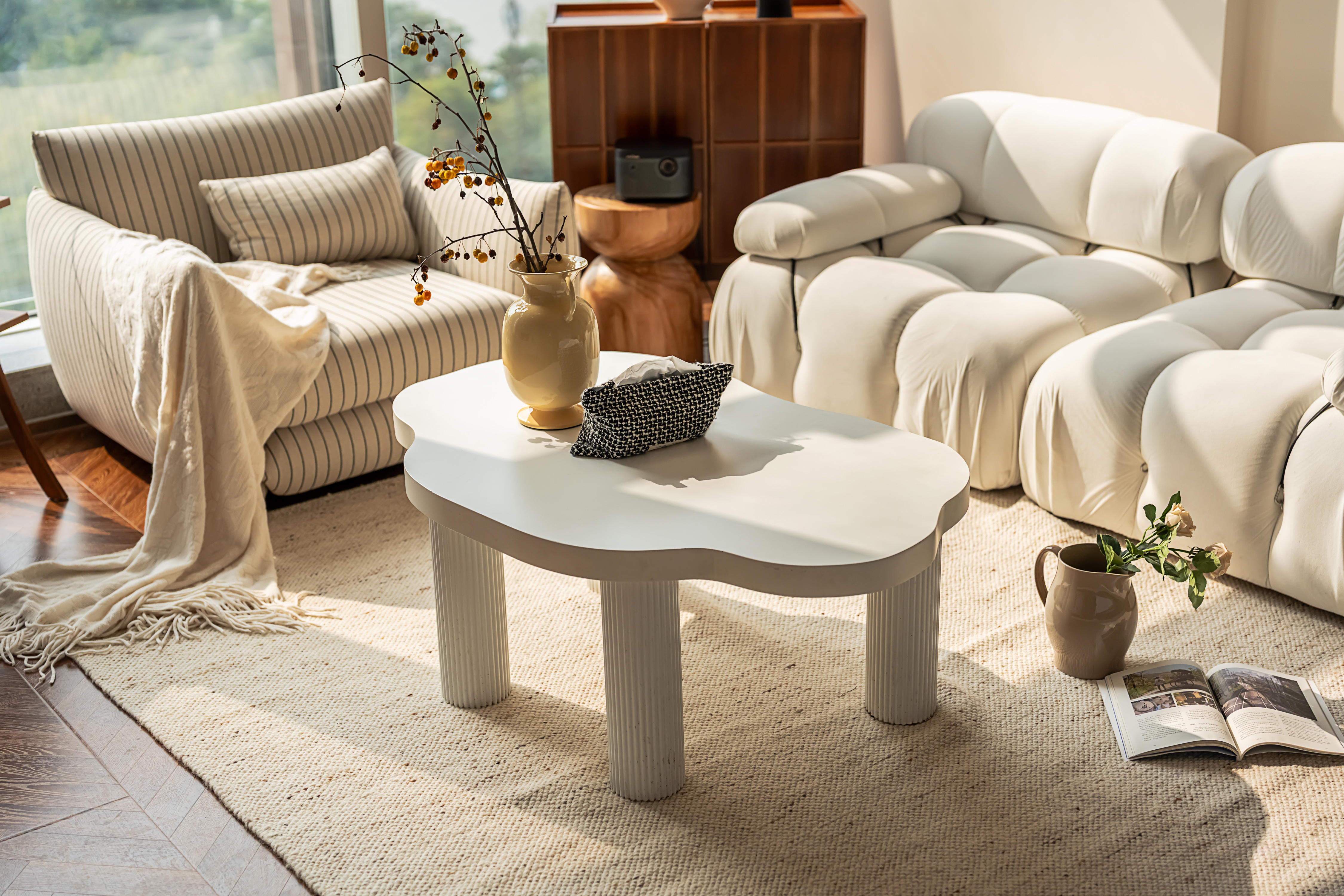 望舒?网红大床房+180°落地窗观江景+巨幕投影