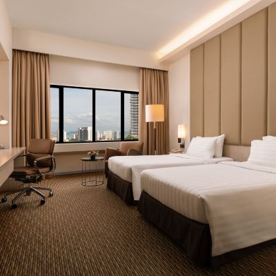 尊貴雙床房 檳城雙威喬治市酒店 （檳城對抗新冠肺炎認證）優惠