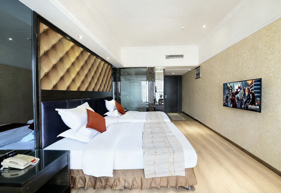 優選舒適丨雙床房 提供洗衣