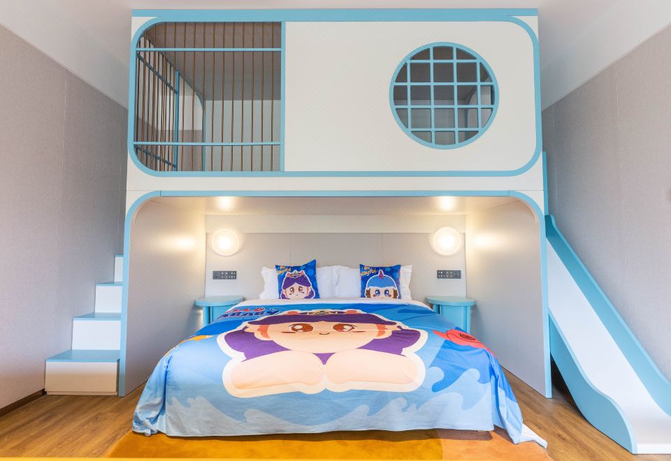 The pata hotel ZhuhaiOcean Baby Theme Family Suite (Smart Control + Mini Bar + Natural Latex Pillow)