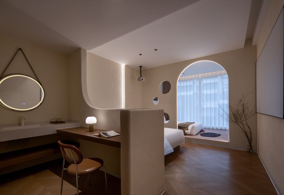 柠时丨想云轻奢双床房（中央空调+智能马桶）